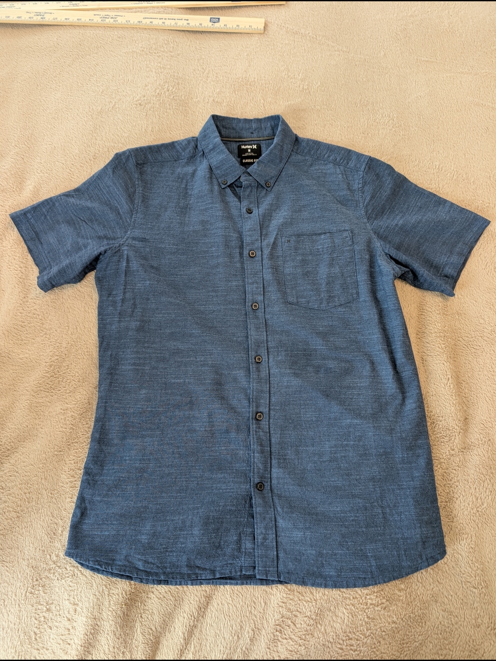 Hurley Short Sleeve Cotton Buttonup